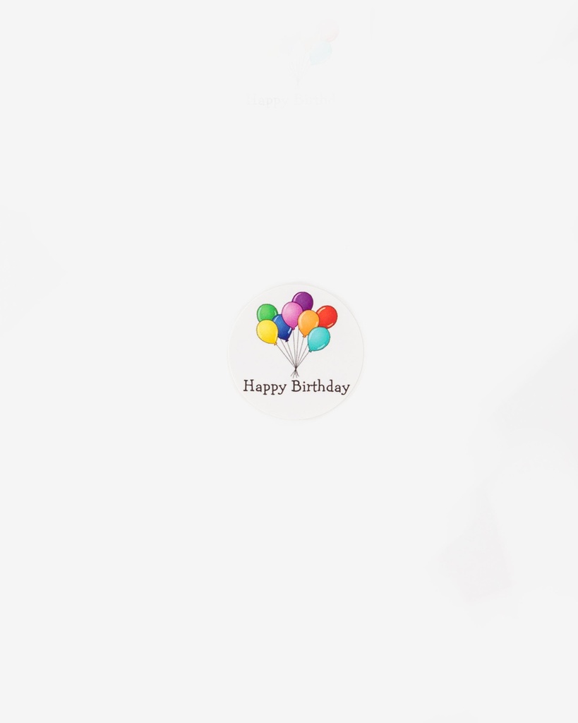 Happy Birthday  Gift Seal