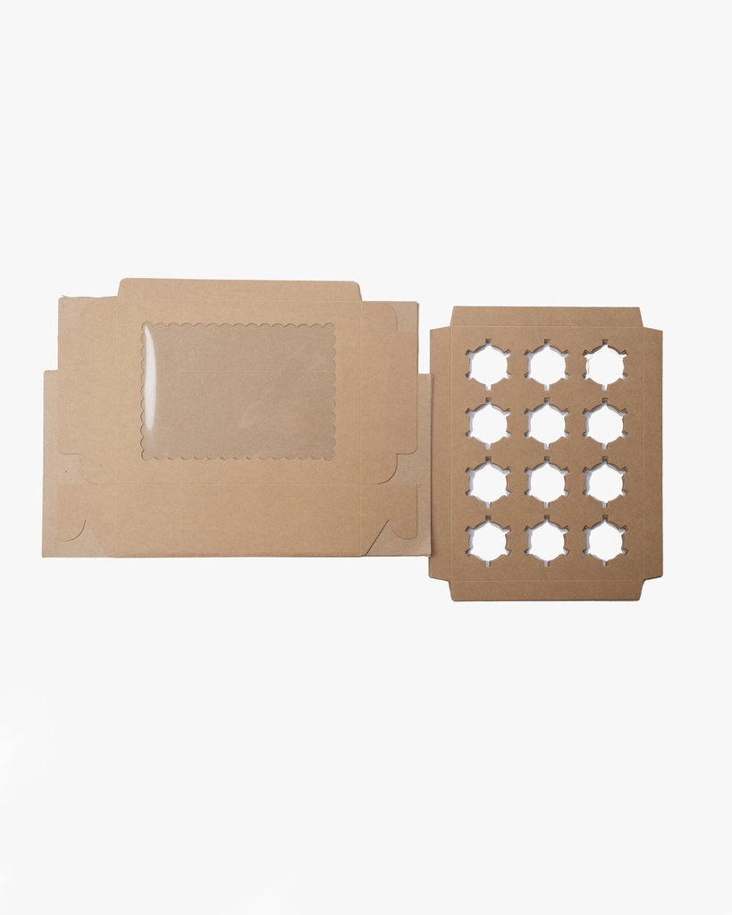 Kraft Box w/Window 12