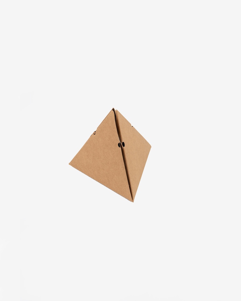 Kraft Triangle Box