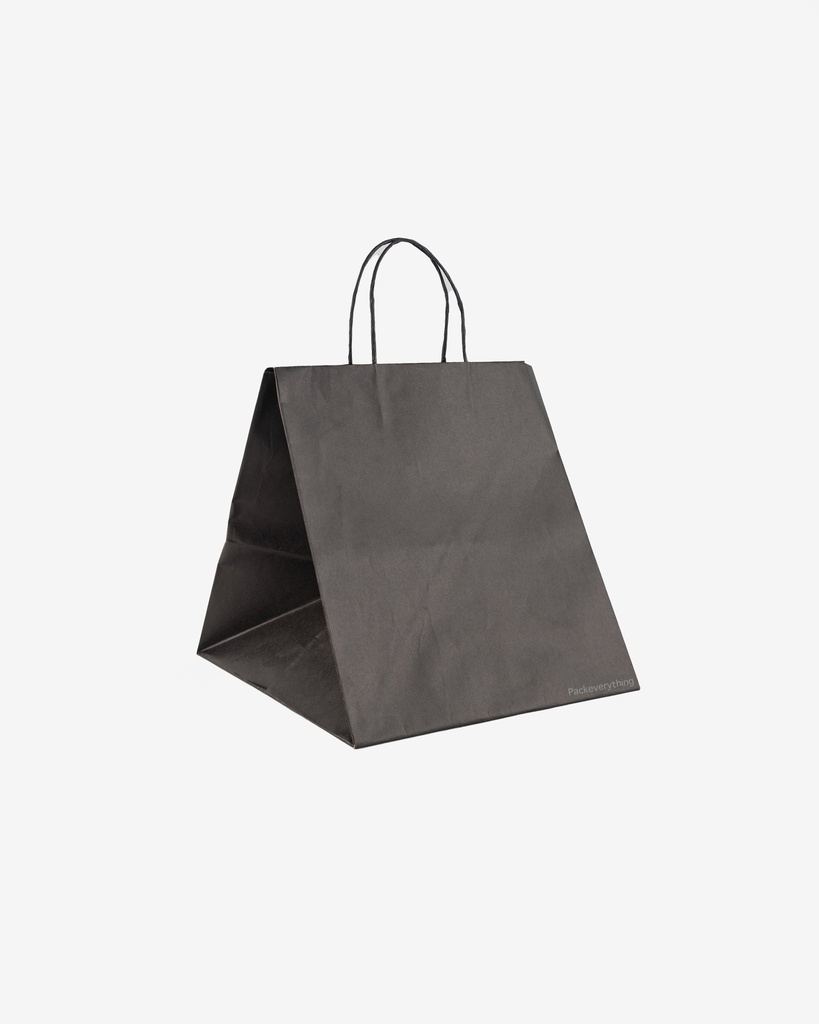 Color Kraft Paper Bag Black (Mooncake)