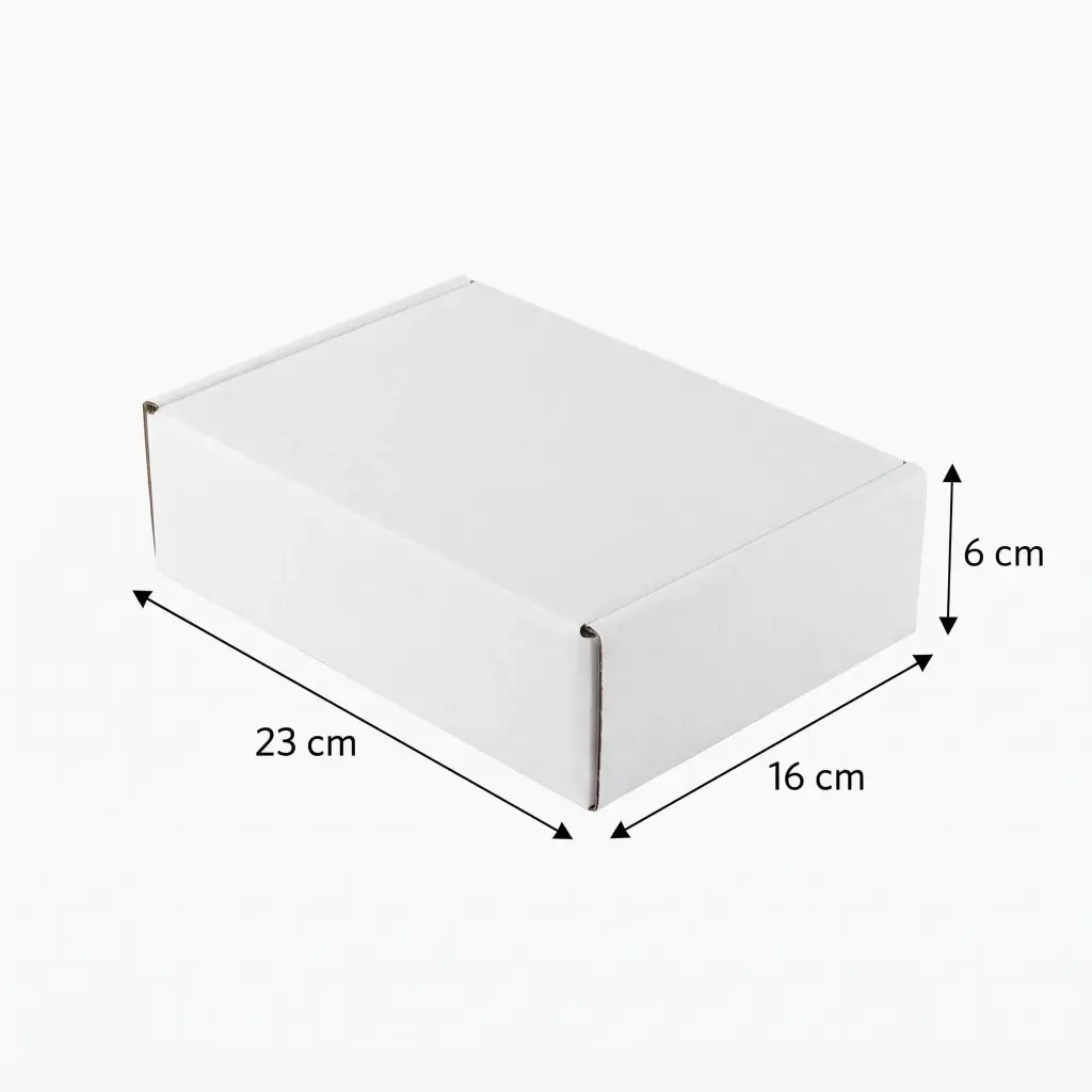 White Mailing Box