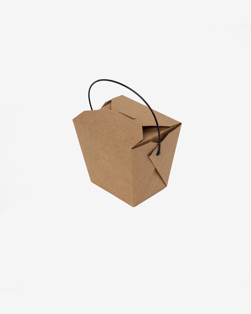 Kraft Pail Box with Handle