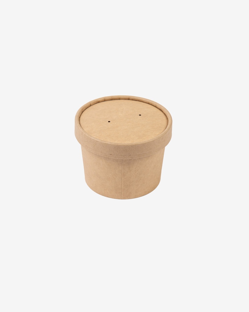 Kraft Ice Cream Cup and Lid Set