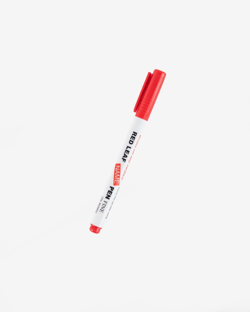 Red Permanent Marker Fine