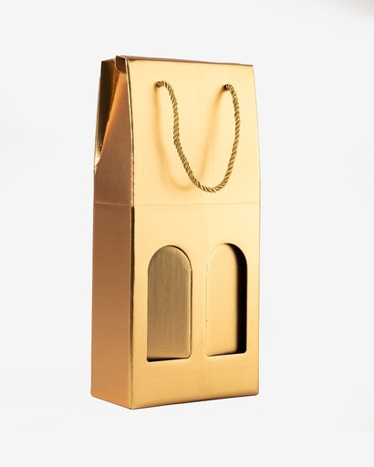 Fancy Wine Gift Box (Twin), 16.5 x 8 x 36.8cm