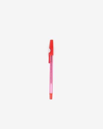 [PEN01_Red] Super Ball Pen 747 CD Red Leaf Red