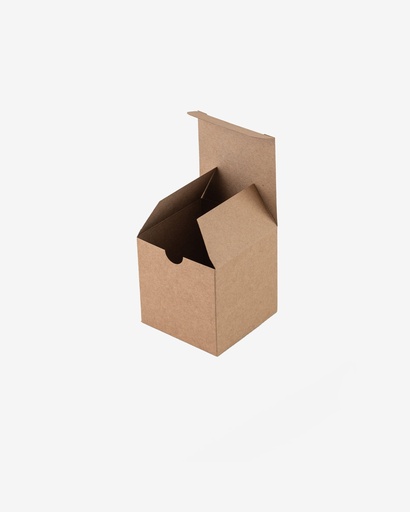 [BKC07P10] Kraft One Fold Box 10pcs/pack