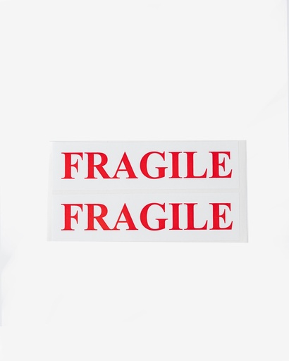 [LFWP20] Fragile Word Label 20pcs/pack