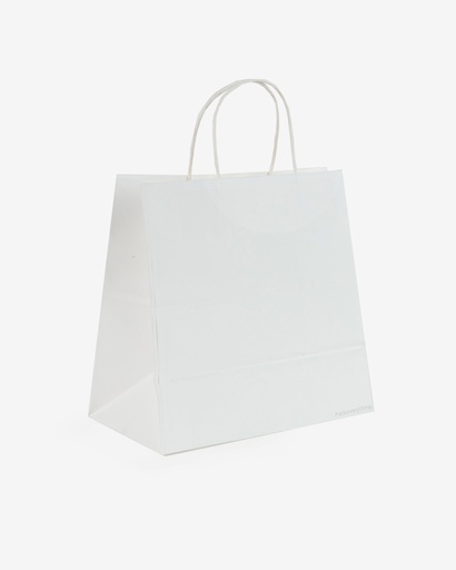 [FKPW2815] White Kraft Paper Bag, Food (3)