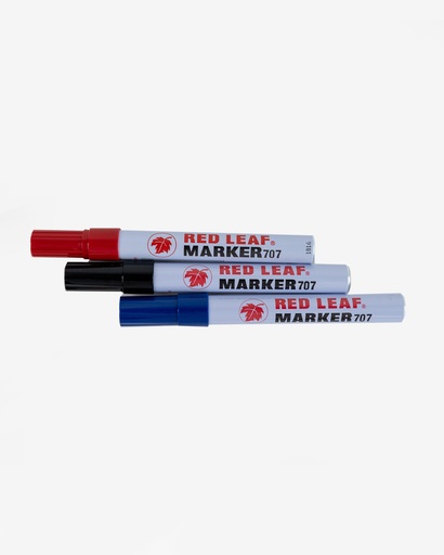 [SPM707BK] Black Permenant Marker Round Thick 707