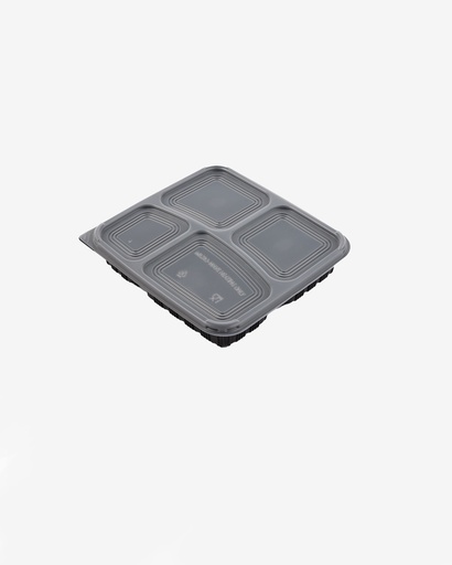 [FPB2322P10] 4 Compartment Lunch Box