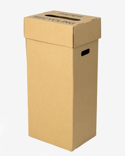 [CTNCB3426] Recycle Cardboard Bin, Printing Paper Recycling (on top of the cover) black colour