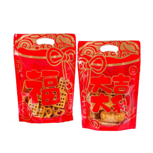 [CNYZL1522P10] Da Ji Da Li & Prosperity FU Stand-Up Pouch